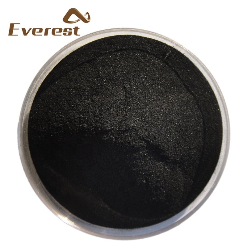 Sodium Humate Powder - Everest Super Black Flakes Granular Dyestuffs Nut Mordant