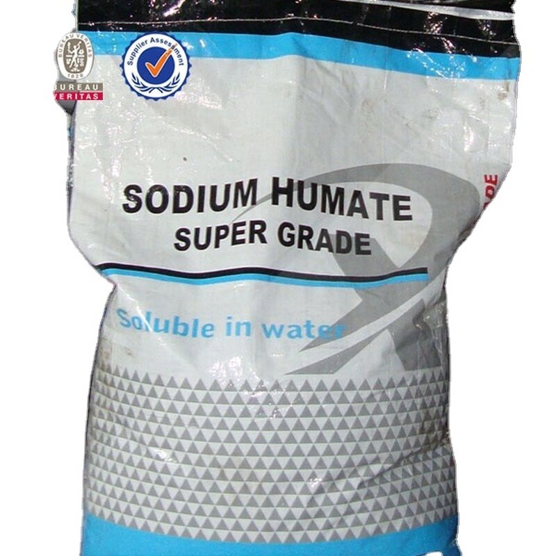 Sodium Humate Flakes - 50% Humic Acid Animal Feed Additive Grade