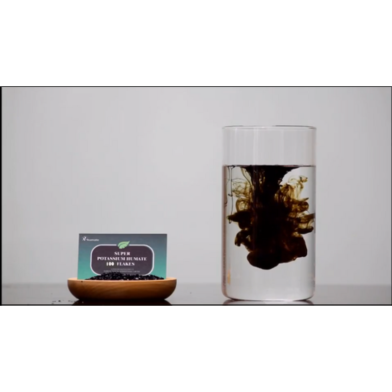 Humic Acid Flake - X-humate 100% Soluble Leonardita Foliar Spray Organic