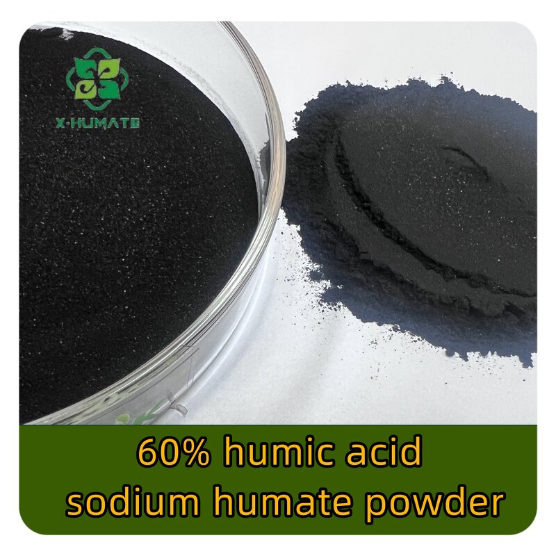 Sodium Humate Powder - 85% Fish Feed Additive Aquaculture Grade