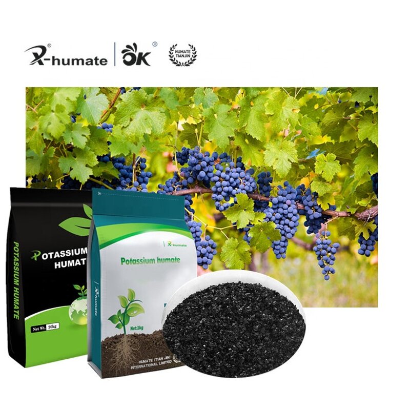 Potassium Humate Flakes - X-humate 70-80% Humic Acid Super Grade