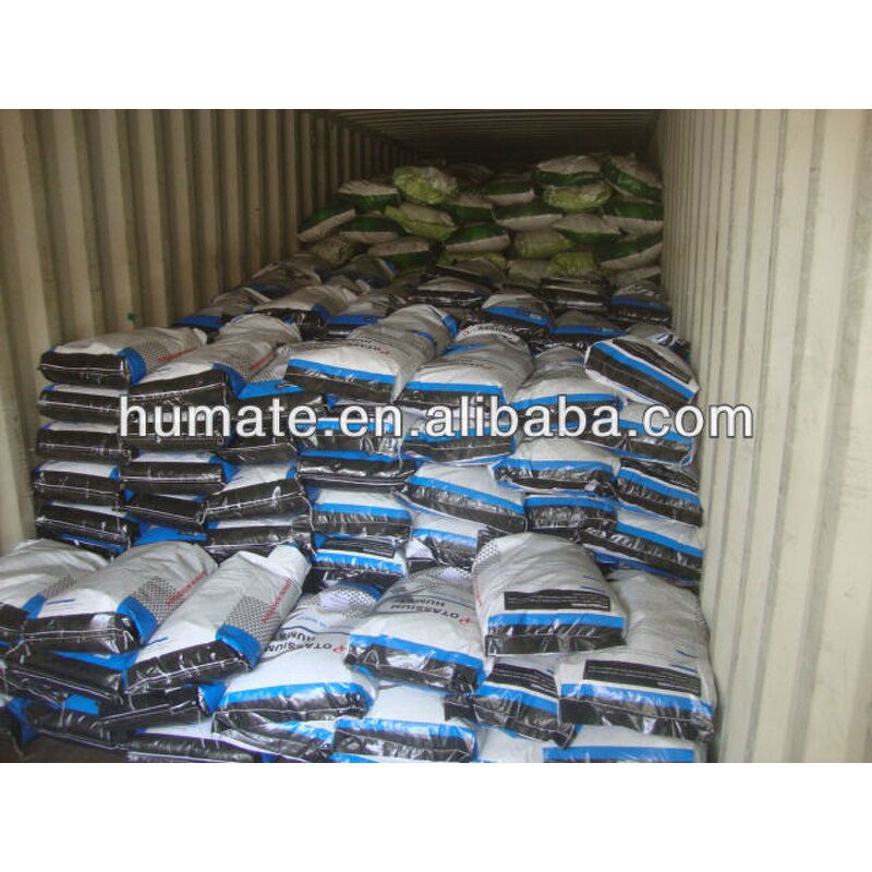 Potassium Humate Flake - 60-70% Shiny 100% Water Soluble Low Price