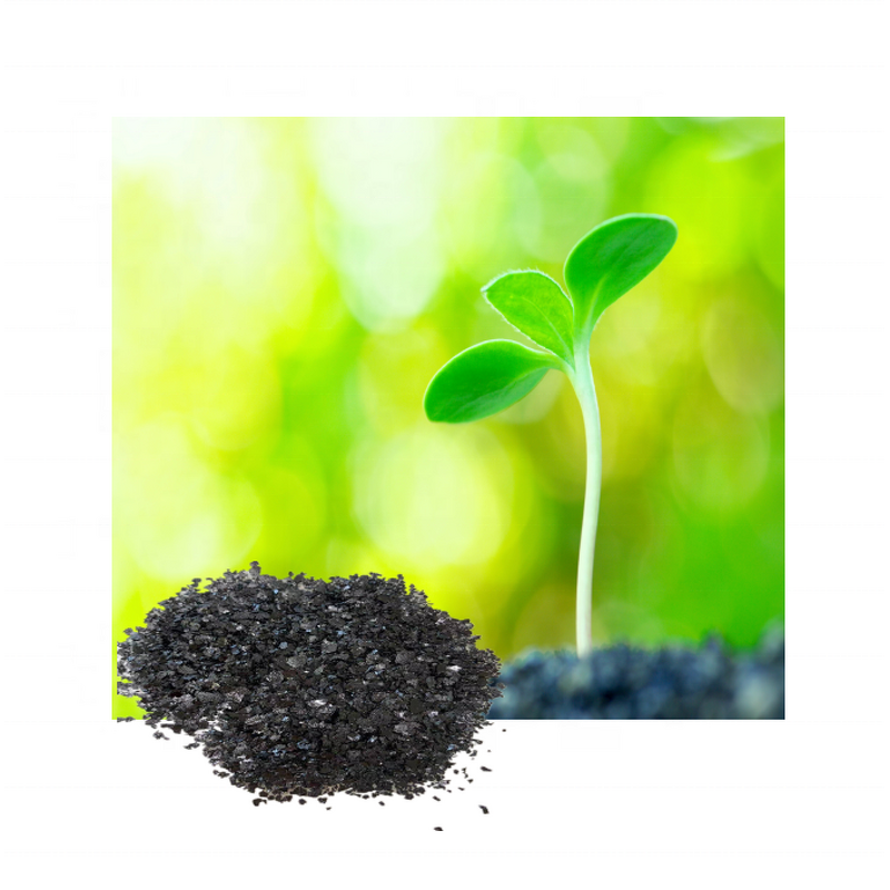 Potassium Humate Fulvate - Super Shiny Flake Powder Premium Organic Fertilizer