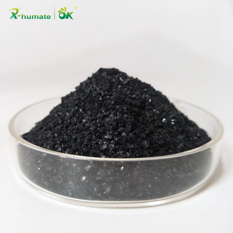 Potassium Humate Flakes - X-Humate K Humate Organic Agriculture Fertilizer