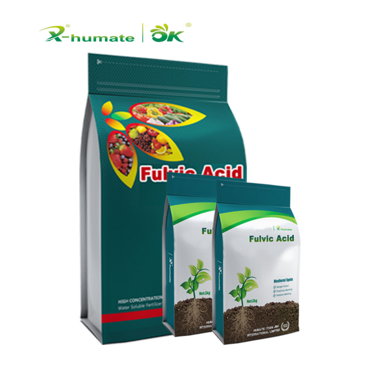 Fulvic Acid Powder - X-humate 95% Plant Source 100% Solubility Organic