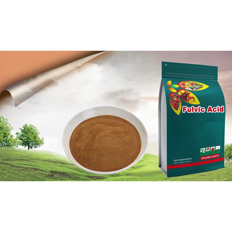 Fulvic Acid Powder - X-humate 95% Plant Source 100% Solubility Organic