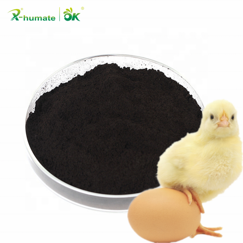 Sodium Humate Powder - X-humate H304P Poultry Feed Additive Grade
