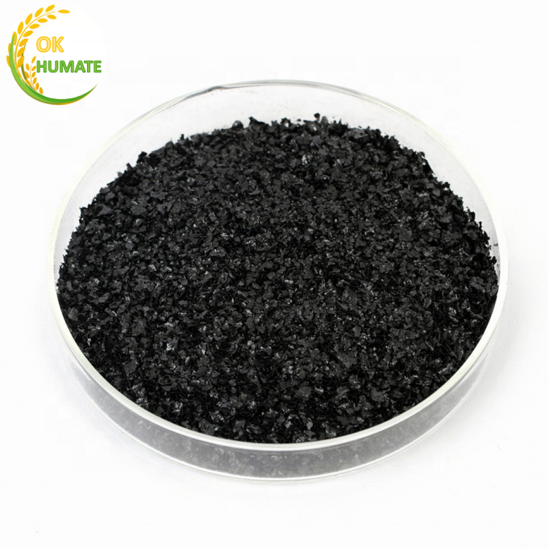 Potassium Humate Flakes - X-humate 70-80% Humic Acid Super Grade
