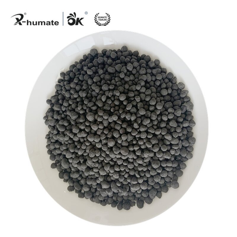 Calcium Humate Granular - X-humate Black Gypsum 2-4mm Soil Conditioner
