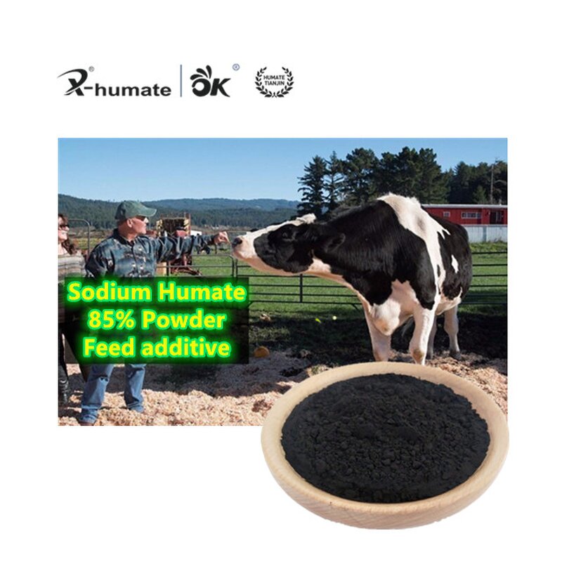 Sodium Humate Powder - 85% Leonardite Humic Acid Animal Feed Aquaculture