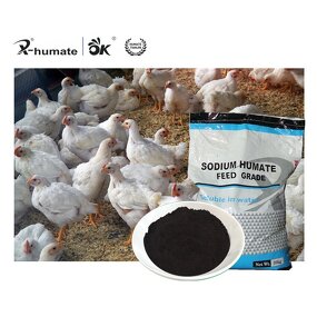 Sodium Humate Powder - X-humate H304P Poultry Feed Additive Grade