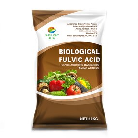 Bio Fulvic Acid Powder - China Marine Aquaculture Feed Grade Brown Yellow