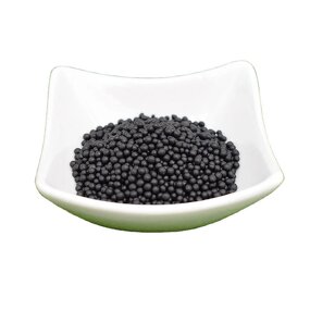 Palm Bunch Ash Fertilizer - Black Shiny Amino Acid Organic Granular Slow Release