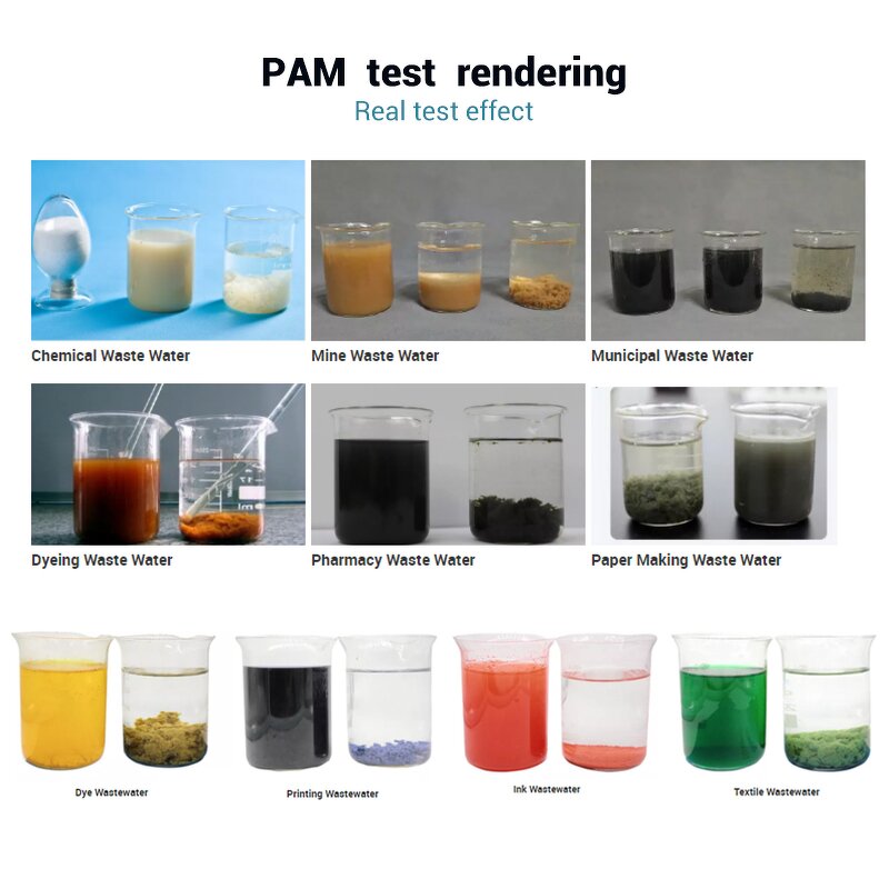 Cationic Polyacrylamide PAM - Shellight Factory Wholesale Flocculant Water Treatment