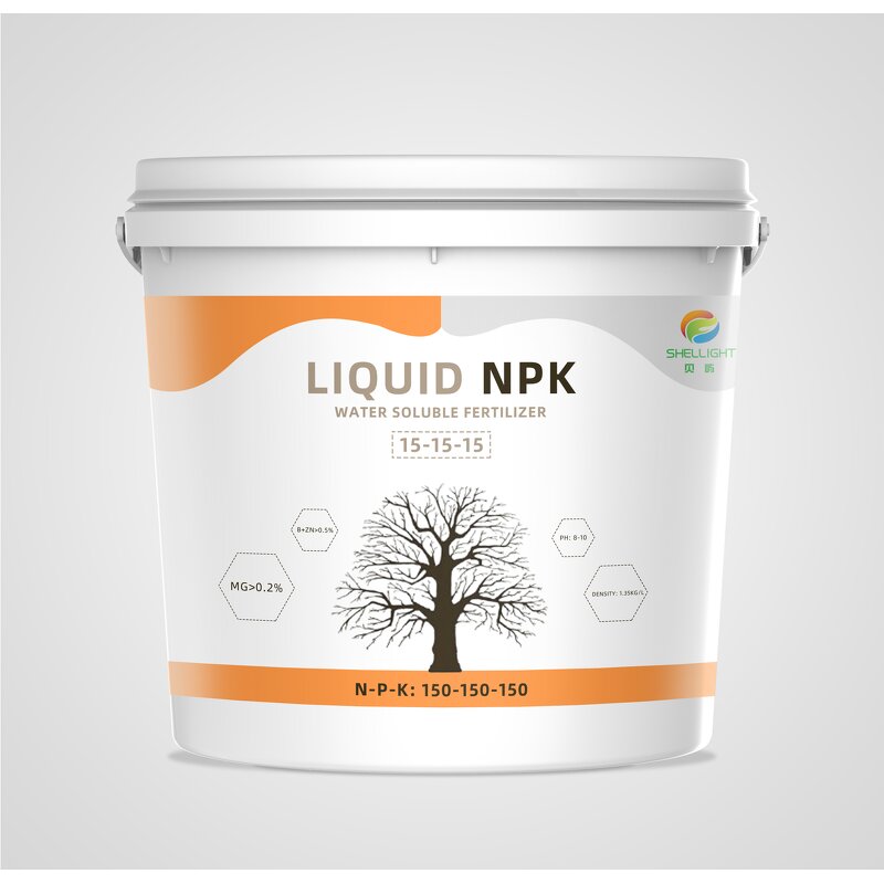 NPK Liquid Fertilizer - Shellight Organic Water Soluble for Green Agriculture Use