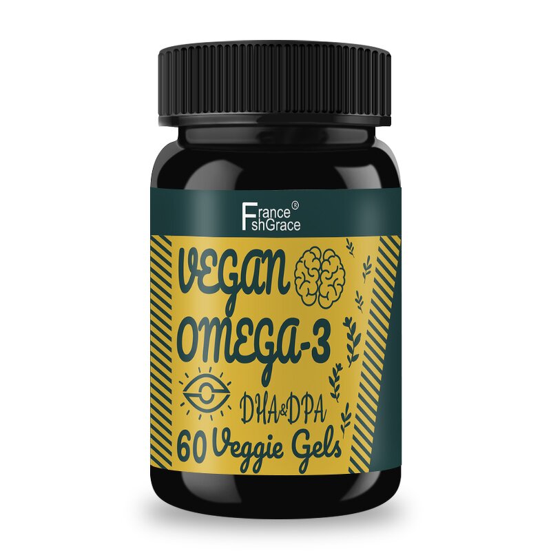 Algae Oil Softgels - New Arrival Plant Based Mercury Free 60 Count Supplement