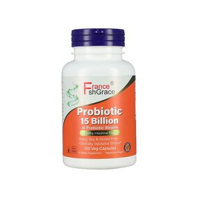 Probiotic Capsules - 15 Billion CFU Intestinal Health Support for Adults