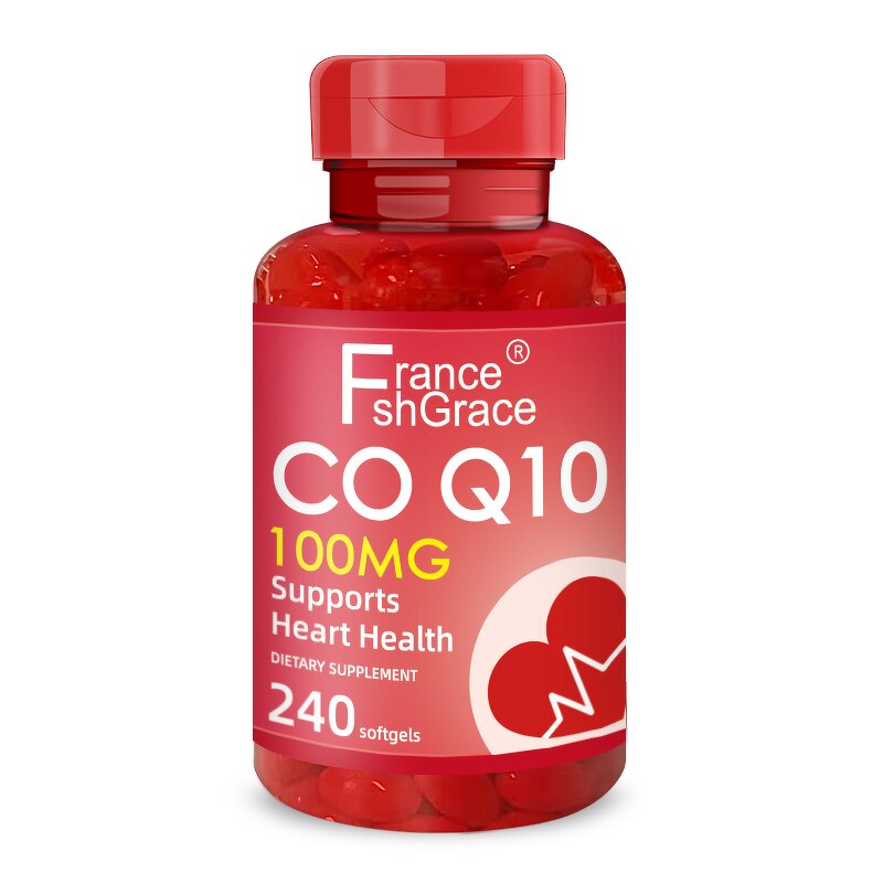 CoQ10 Softgel - 100mg Heart Wellness Support Coenzyme Q10 Supplement
