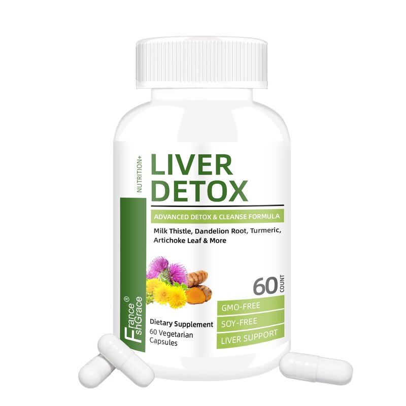 Liver Detox Capsules - Premium Advanced Cleansing Formula Liver Function Support