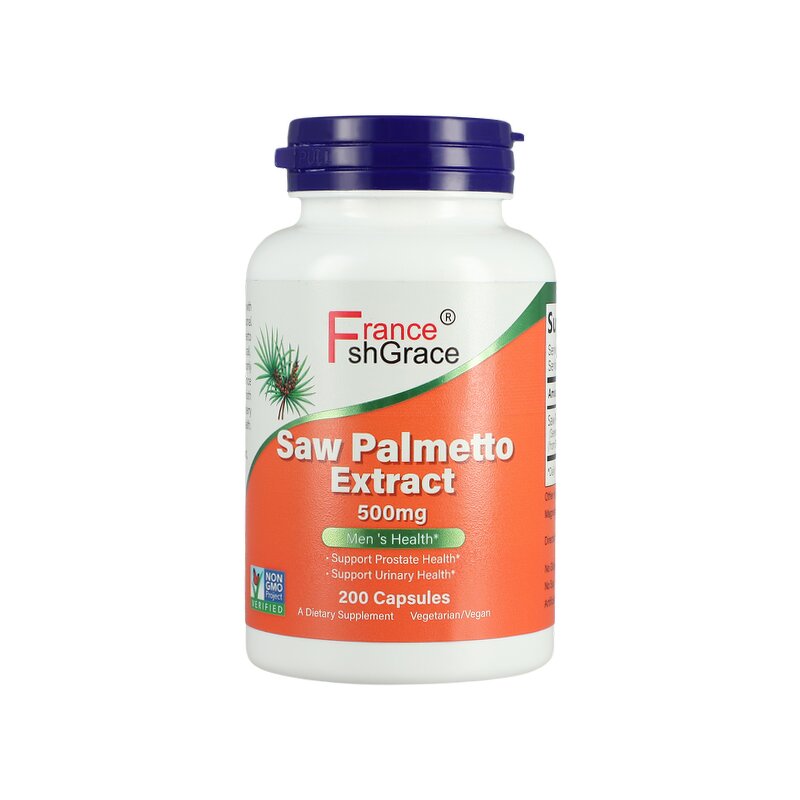 Saw Palmetto Capsules - 500mg Seed Oil Prostate Health Support for Men
