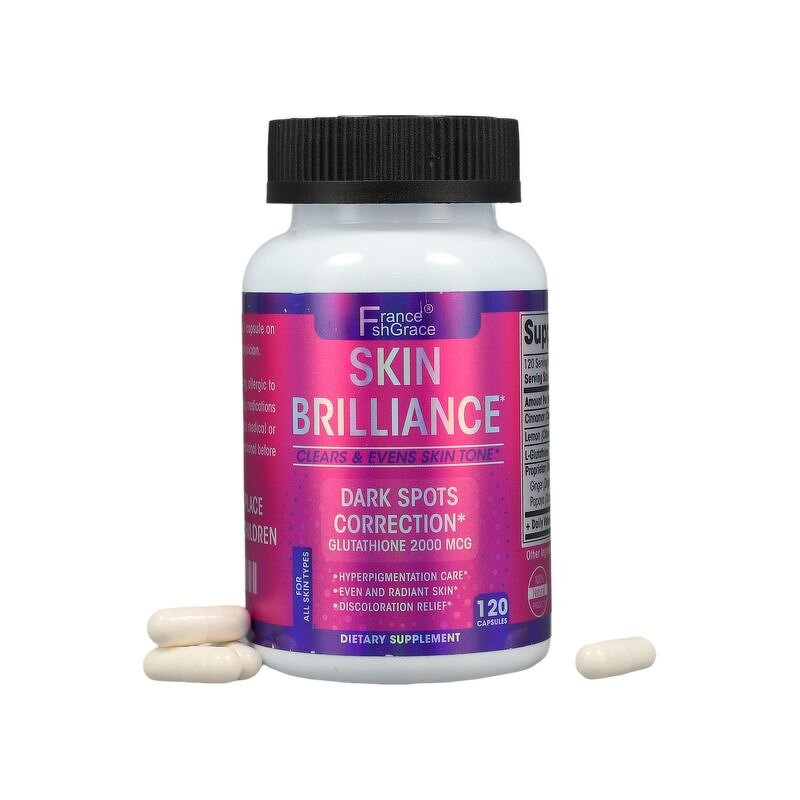 Skin Whitening Capsules - OEM 90 Count 5000mg Effective Lightening Supplement