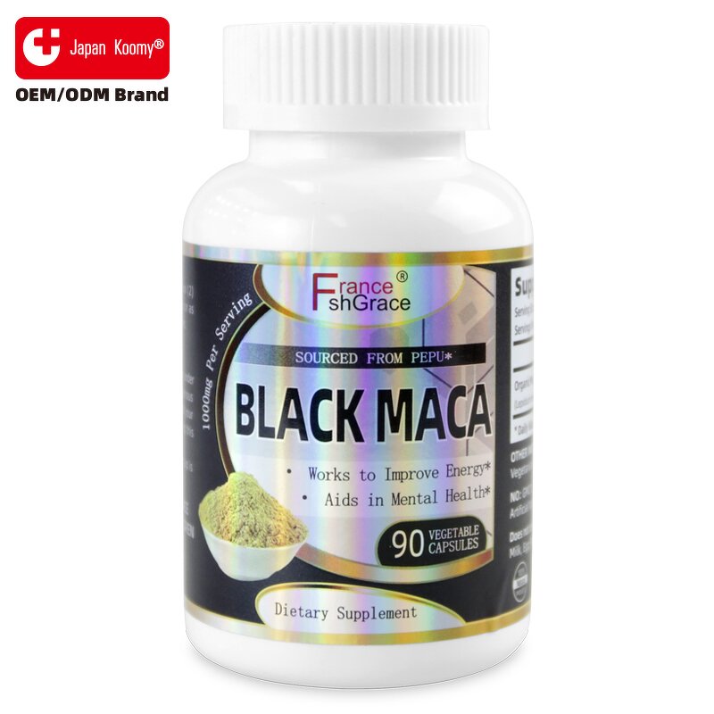 Maca Root Capsules - New Arrival 90 Count Energy Mood Boosting Supplement