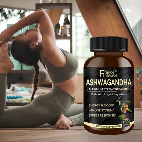 Ashwagandha Capsules - Customized Herbal Stress Response Sleep Support