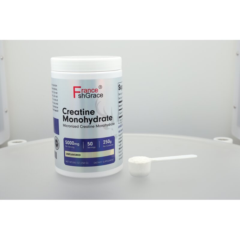 Creatine Monohydrate Powder - 5000mg 250g Muscle Support Protein Supplement