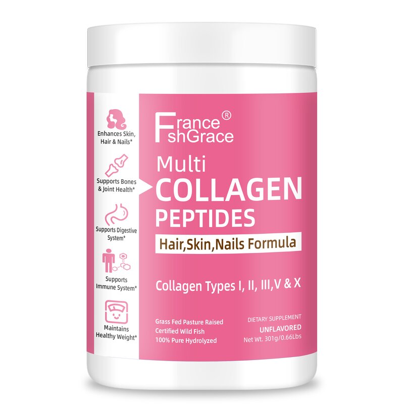 Collagen Peptides Powder - Daily Hydrolyzed Skin Elasticity Joint Support