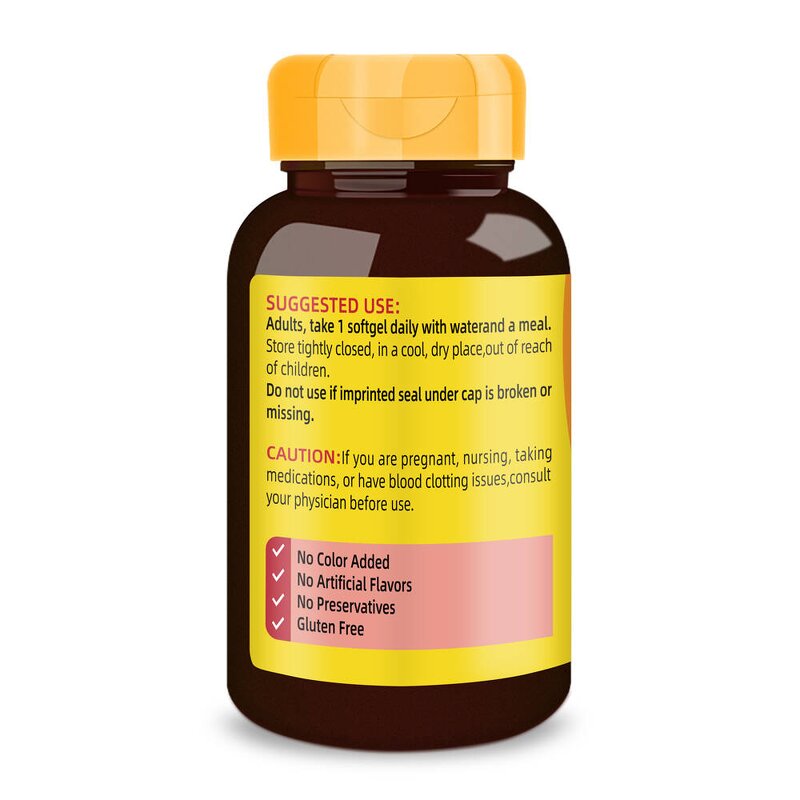 CoQ10 Softgel Capsule - 200mg Heart Health Support for Men and Women