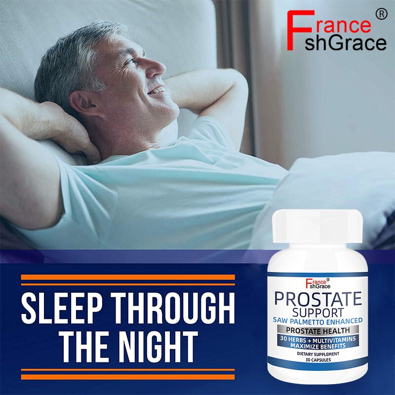 Prostate Capsules - Customized Herbal Extract Saw Palmetto Enhanced Support