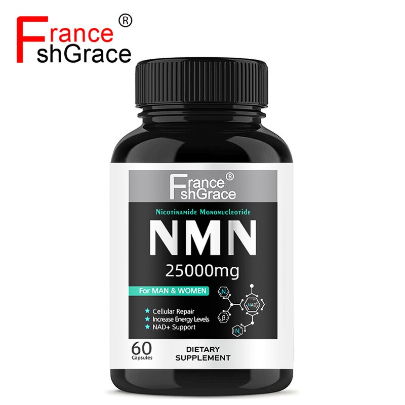 NMN Capsules - Beta Nicotinamide Mononucleotide Anti Aging Dietary Supplement