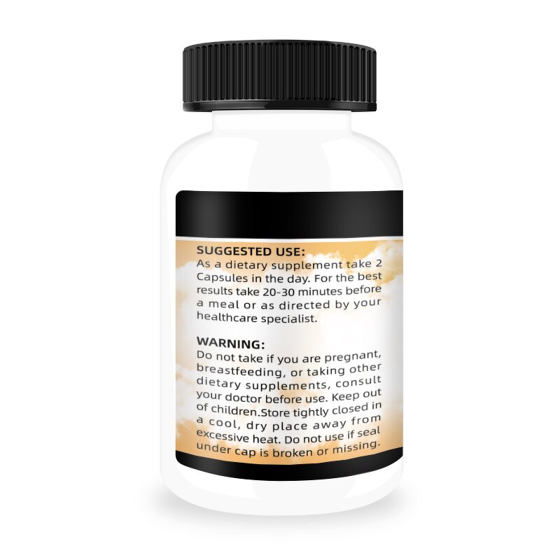 Turmeric Curcumin Capsules - 1500mg Black Pepper High Absorption Non GMO