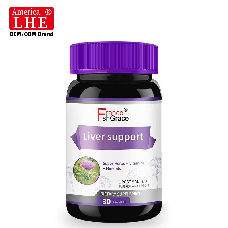 Liver Support Capsules - Hot Sale Organic Plant Extracts 30 Count Adults