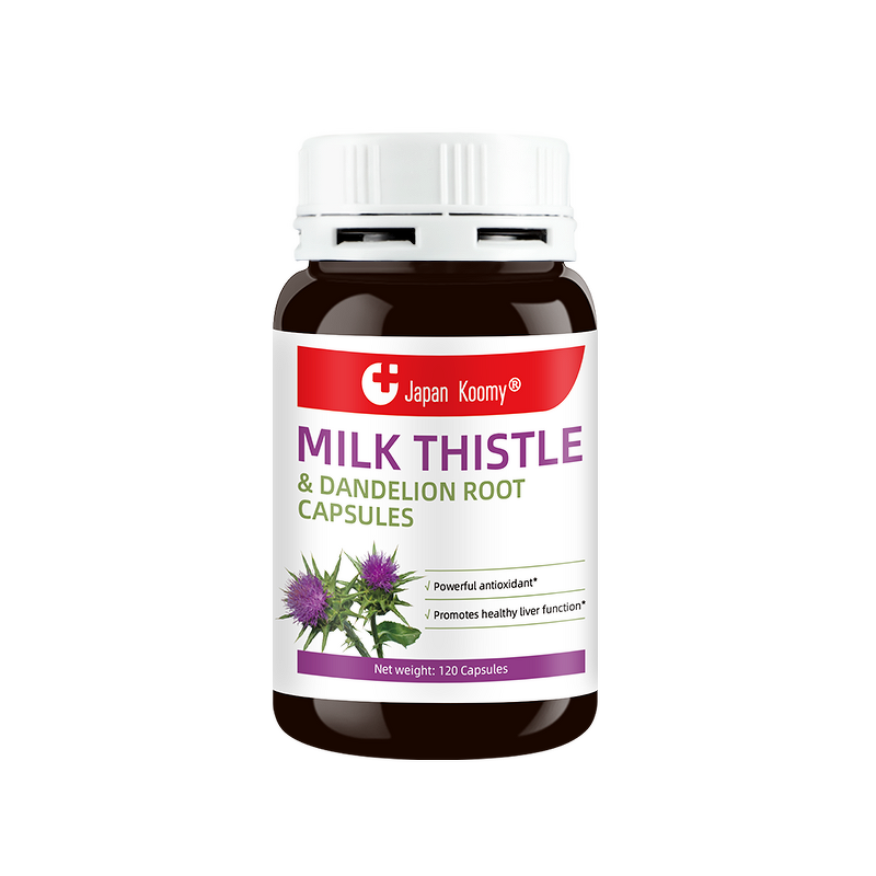 Milk Thistle Capsules - New Arrival 120 Count Digestion Absorption Support