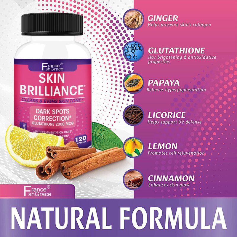 Skin Whitening Extract - Immune System Liver Function Overall Well-being Support