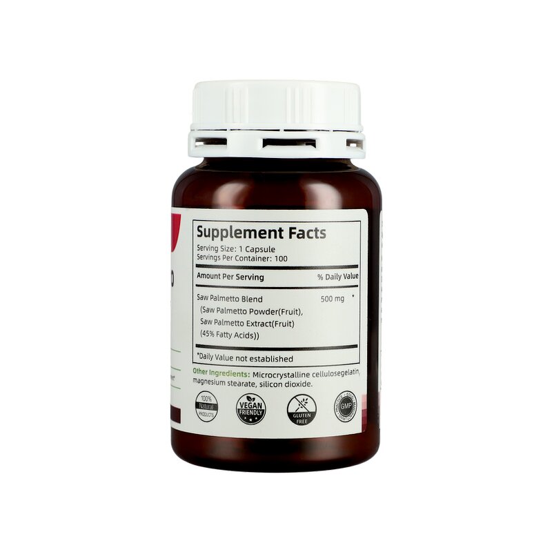 Saw Palmetto Supplement - Pure Sterol Complex Hair Growth Prostate Support