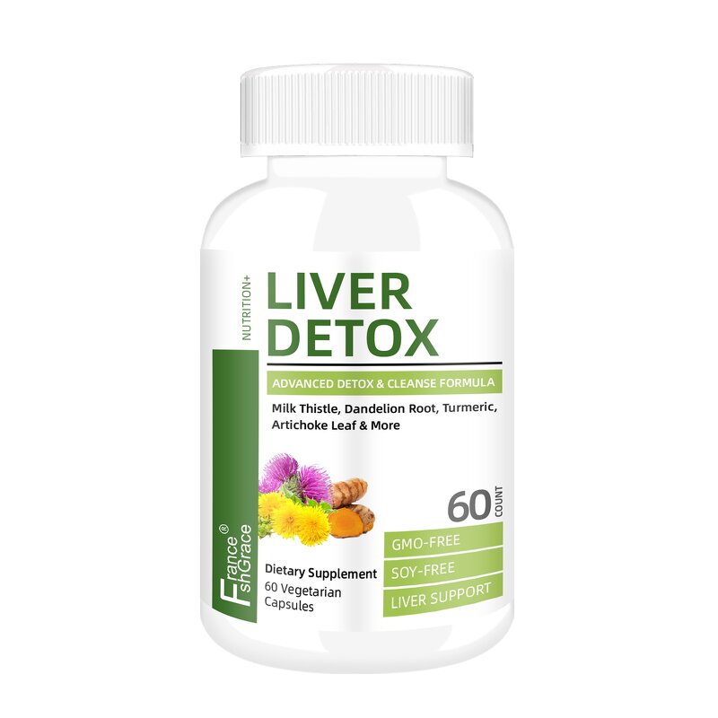 Liver Detox Capsules - Customized Advanced Cleansing Formula Liver Function Support