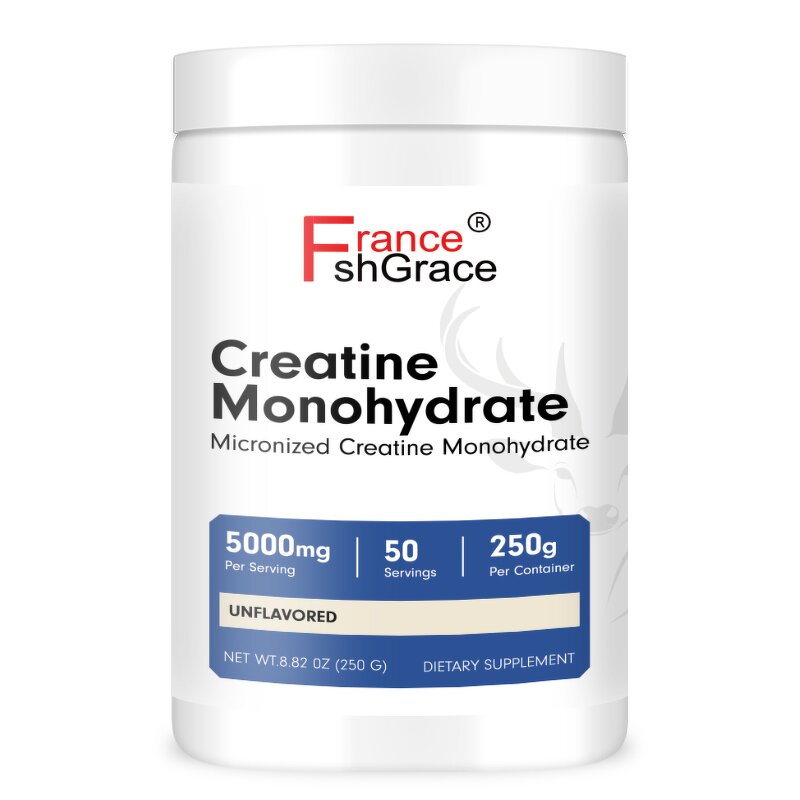 Creatine Monohydrate Powder - 5000mg 250g Muscle Support Protein Supplement