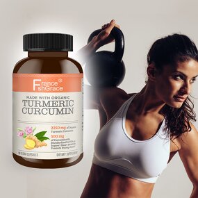 Turmeric Curcumin Capsules - Organic 90 Count Heart Health Joint Support