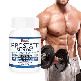 Prostate Capsules - Customized Herbal Extract Saw Palmetto Enhanced Support