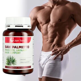Saw Palmetto Supplement - Pure Sterol Complex Hair Growth Prostate Support
