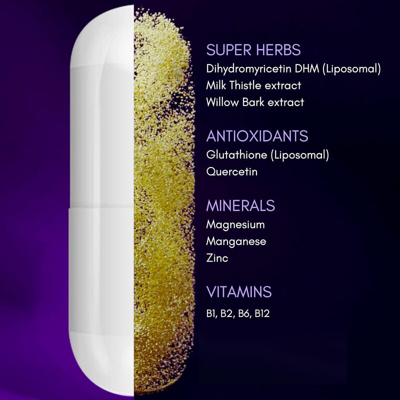 Liver Support Capsules - Hot Sale Organic Plant Extracts 30 Count Adults