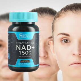 NAD Capsules - 1500mg with Resveratrol Cellular Health Stamina Aging Support