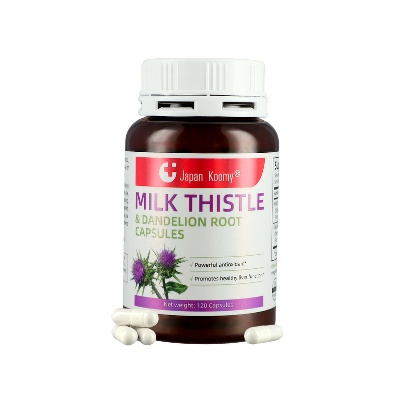 Milk Thistle Capsules - New Arrival 120 Count Digestion Absorption Support