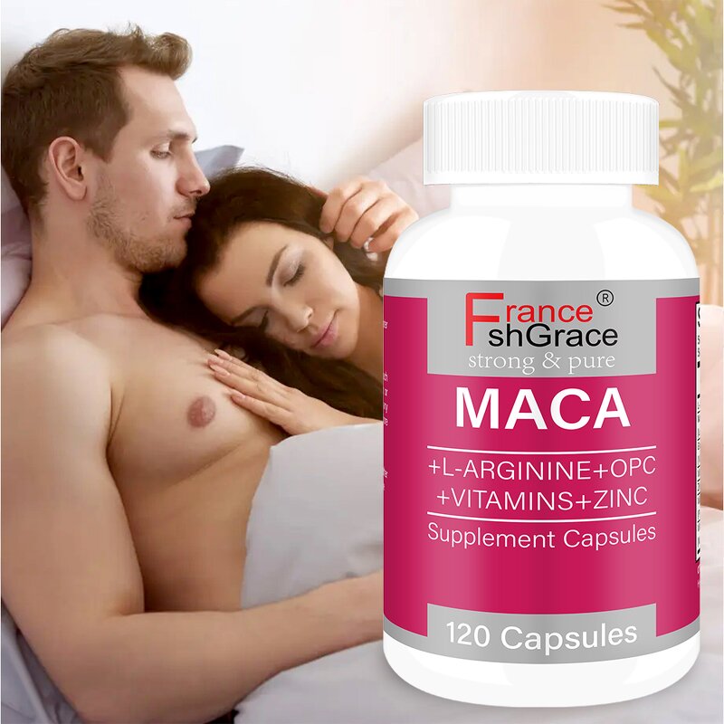 Maca Root Capsules - OEM/ODM L-arginine Vitamins Zinc Naturmil Supplement