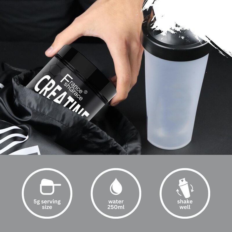 Creatine Monohydrate Powder - 3G Per Serving Energy Support Supplement for Adults