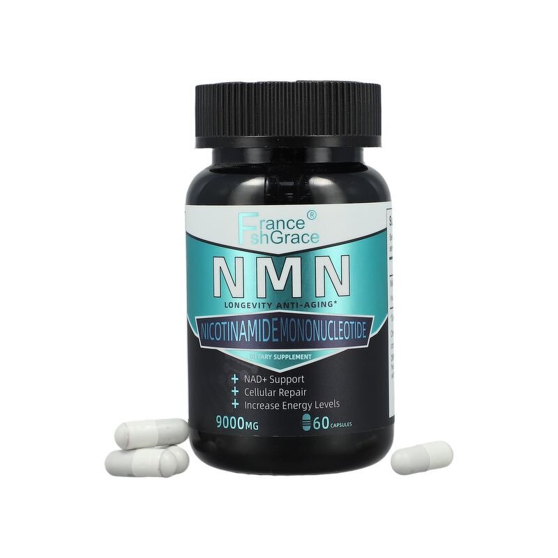 NMNH Capsules - 9000mg Energy Levels Anti Aging Support for Men Women