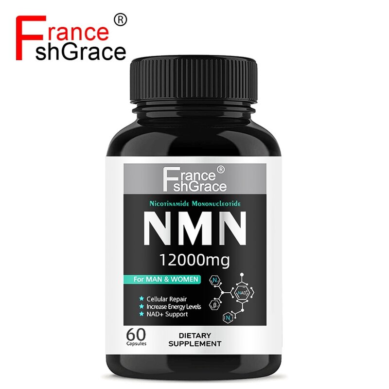 NMN Capsules - Beta Nicotinamide Mononucleotide Anti Aging Dietary Supplement