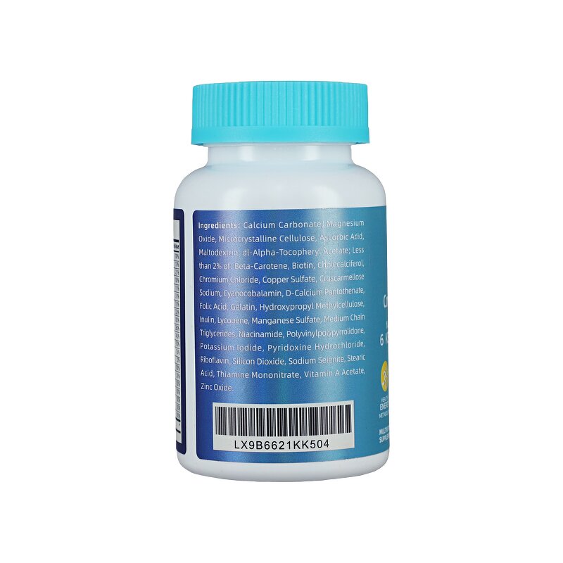 Men Multivitamin Tablets - Complete Multimineral Immune Health Support